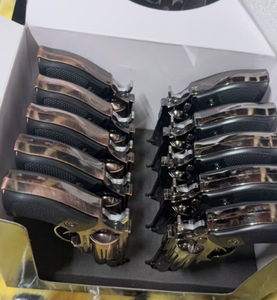 619671 Black Gun Lighter