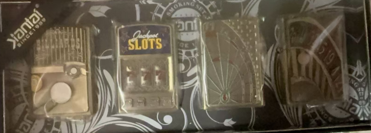 64254 Casino Zp  Lighter 4 in 1