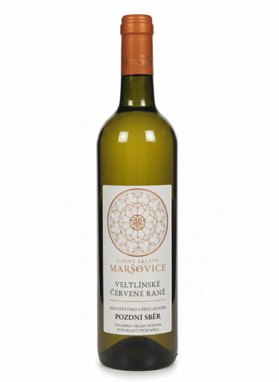 Veltlínské červené rané 2021 pozdní sběr