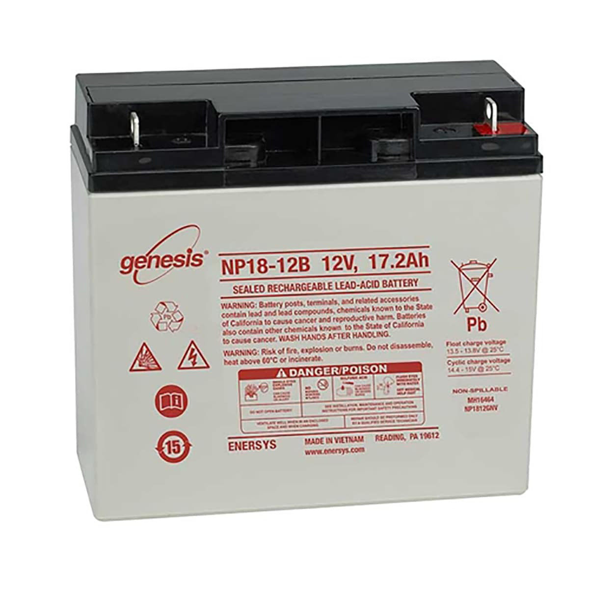 Enersys NP18-12B Battery | thebattery.com