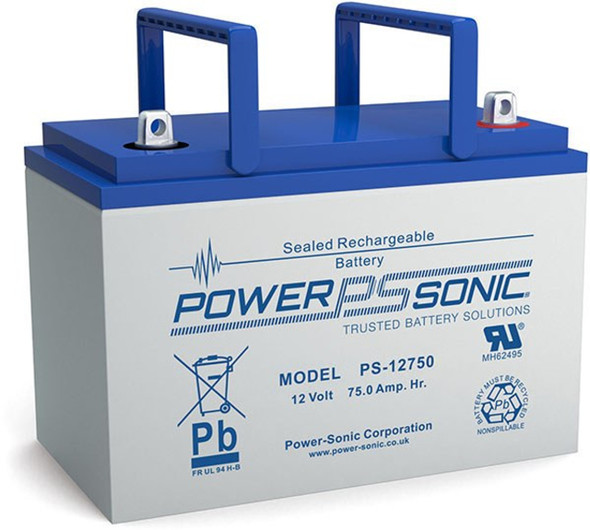 Power-Sonic PS-12750U 12V 78.6Ah NB AGM Rechargeable Battery