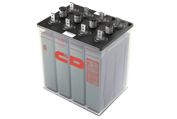 C&D 4XTHC-21 Flooded Lead Calcium UPS Battery