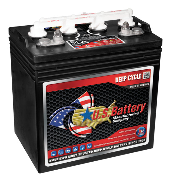 U.S. Battery US-8VGCE-XC2 8V 155Ah Deep Cycle Flooded Battery (Group GC8) - 2 Pack