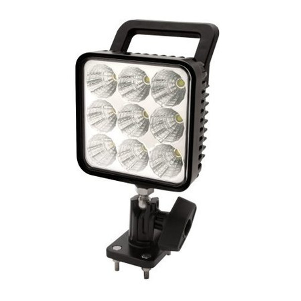 ECCO EW2451 Flood Light - Clear - Square - 1300 Lumens - Pedestal Mount