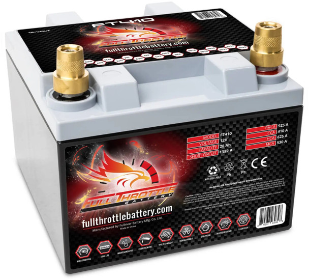 Fullriver FT410 28Ah 410 CCA AGM Battery