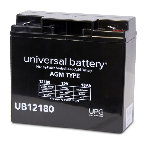 UPG UB12180-F2 12V 18 Ah AGM Battery