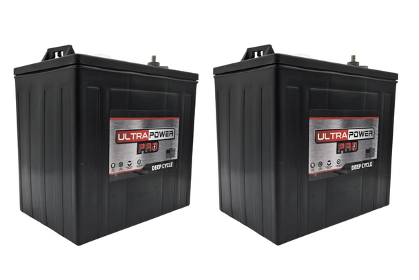 ULTRAPOWER Pro UPGC2-235 6V 235Ah ELP Flooded Lead Acid Battery (Group GC2) - 2 Pack