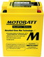 MotoBatt MBTX14AU 16.5Ah 250 CCA AGM Powersports Battery replaces YTX14AH