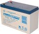 Power-Sonic PS-1270F1 12V 7Ah F1 Terminal Sealed Lead Acid (SLA) AGM Rechargeable Maintenance-free Battery