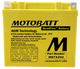 MotoBatt MBTX20U 21Ah 310 CCA AGM Powersports Battery replaces YTX20L