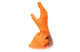 Outrageous Orange 8 mil Disposable Powder-Free Nitrile Gloves - Orange, 1000 Count