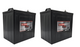 ULTRAPOWER Pro UPGC2 6V 220Ah ELP Flooded Lead Acid Battery (Group GC2) - 2 Pack
