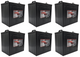 ULTRAPOWER Pro UPGC2 6V 220Ah ELP Flooded Lead Acid Battery (Group GC2) - 6 Pack