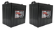 ULTRAPOWER Pro UPGC8 8V 165Ah LPT Flooded Lead Acid Battery (Group GC8) - 2 Pack