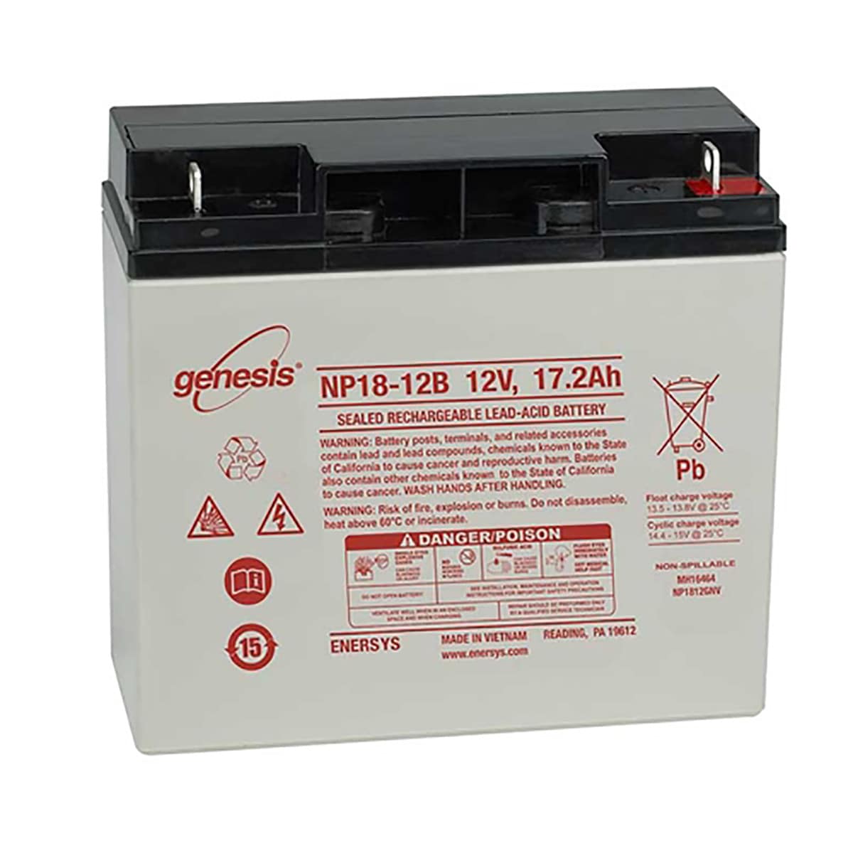 Enersys NP18-12B Battery | thebattery.com