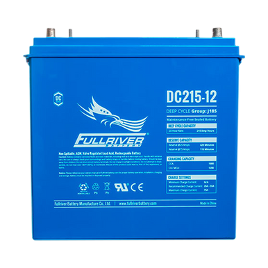 Fullriver DC215-12 Group 921 J185 12V 215Ah Battery | thebattery.com