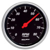 Autometer Designer Black 70-72 Chevelle/ El Camino/ Malibu Dash Kit 6pc Tach/MPH/Fuel/Oil/WTMP/Volt