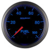 Autometer Elite 52mm 0-100 PSI Fuel Pressure Peak & Warn w/ Electronic Control Gauge