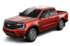 AVS 2024 Ford Ranger Aeroskin II Textured Low Profile Hood Shield - Black