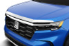 AVS 23-24 Honda Pilot Aeroskin Low Profile Hood Shield - Chrome