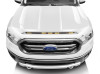 AVS 2022 Chevy Silverado 1500 Aeroskin Low Profile Hood Shield w/ Lights - Oxford White