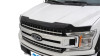 AVS 19-22 GMC Sierra 1500 Aeroskin Low Profile Hood Shield - Smoke