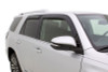 AVS 14-18 Chevy Silverado 1500 Ext. Cab Ventvisor Low Profile Deflectors 4pc - Smoke