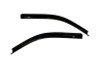 AVS 09-14 Ford F-150 Standard Cab Ventvisor Outside Mount Window Deflectors 2pc - Smoke