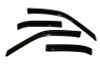 AVS 95-99 Toyota Tercel Ventvisor Outside Mount Window Deflectors 4pc - Smoke