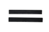 AVS Universal Stepshields Door Sills 2pc - Black