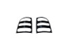 AVS 04-12 Chevy Colorado Slots Tail Light Covers - Black