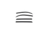 AVS 19-21 Toyota Tundra Crewmax Low Profile Color Match Ventvisors 4pc - Midnight Black Metallic