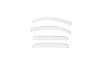 AVS 20-22 Toyota Tacoma Double Cab Low Profile Color Match Ventvisors 4pc - Super White