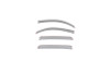 AVS 20-22 Toyota Tacoma Double Cab Low Profile Color Match Ventvisors 4pc - Silver Sky Metallic