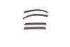 AVS 20-22 Toyota Tacoma Double Cab Low Profile Color Match Ventvisors 4pc - Magnetic Grey Metallic