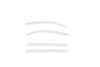 AVS 19-21 Toyota Tundra Crewmax Low Profile Color Match Ventvisors 4pc - Super White