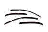 AVS 01-05 Honda Civic Ventvisor In-Channel Front & Rear Window Deflectors 4pc - Smoke