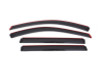 AVS 13-18 Nissan Pathfinder Ventvisor In-Channel Front & Rear Window Deflectors 4pc - Smoke