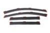 AVS 13-18 Ford Escape Ventvisor In-Channel Front & Rear Window Deflectors 4pc - Smoke
