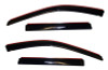 AVS 11-18 Jeep Grand Cherokee (Not L Model) Ventvisor In-Chnl FRT & RR Window Deflectors 4pc - Smk