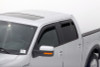 AVS 09-14 Ford F-150 Supercrew Ventvisor In-Channel Front & Rear Window Deflectors 4pc - Smoke