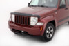 AVS 08-14 Jeep Liberty High Profile Bugflector II Hood Shield - Smoke