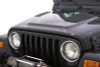 AVS 87-06 Jeep Wrangler Aeroskin Low Profile Acrylic Hood Shield - Smoke