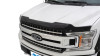 AVS 17-18 Ford F-150 Raptor Aeroskin Low Profile Acrylic Hood Shield - Smoke
