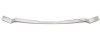 AVS 16-18 Ford Ranger Aeroskin Low Profile Hood Shield - Chrome