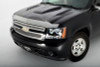 AVS 07-14 Chevy Tahoe (Excl. Hybrid Models) Aeroskin Low Profile Hood Shield - Chrome