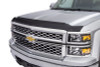 AVS 17-18 Nissan Titan Aeroskin II Textured Low Profile Hood Shield - Black
