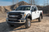 AVS 17-18 Ford F-250 Super Duty Aeroskin II Textured Low Profile Hood Shield - Black