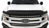 AVS 15-18 Ford F-150 Aeroskin II Textured Low Profile Hood Shield - Black