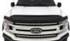 AVS 15-18 Ford F-150 Aeroskin II Textured Low Profile Hood Shield - Black